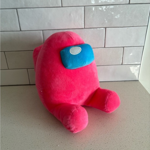 Toikido Among Us Pink Stuffed Plush 12" New - Picture 1 of 6